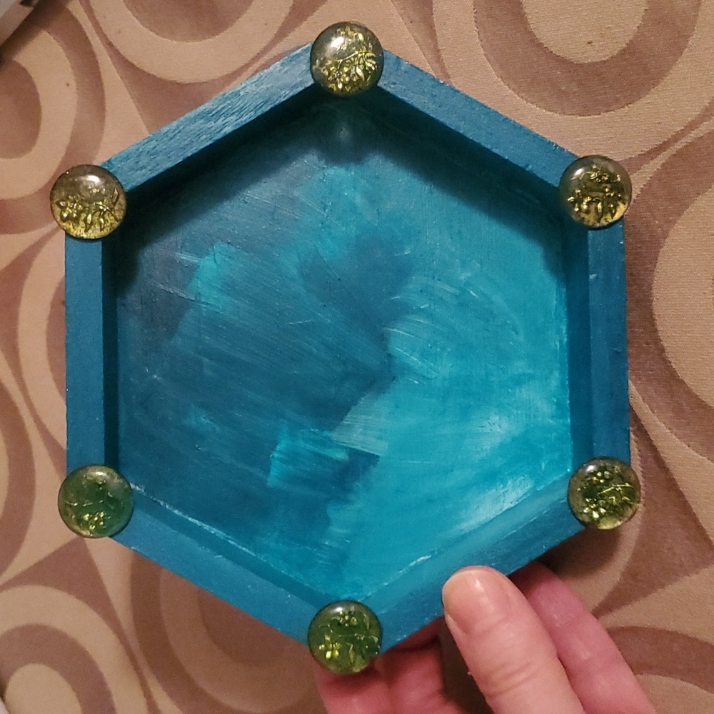 Hand Crafted Trinket/Jewelry/Bead Box